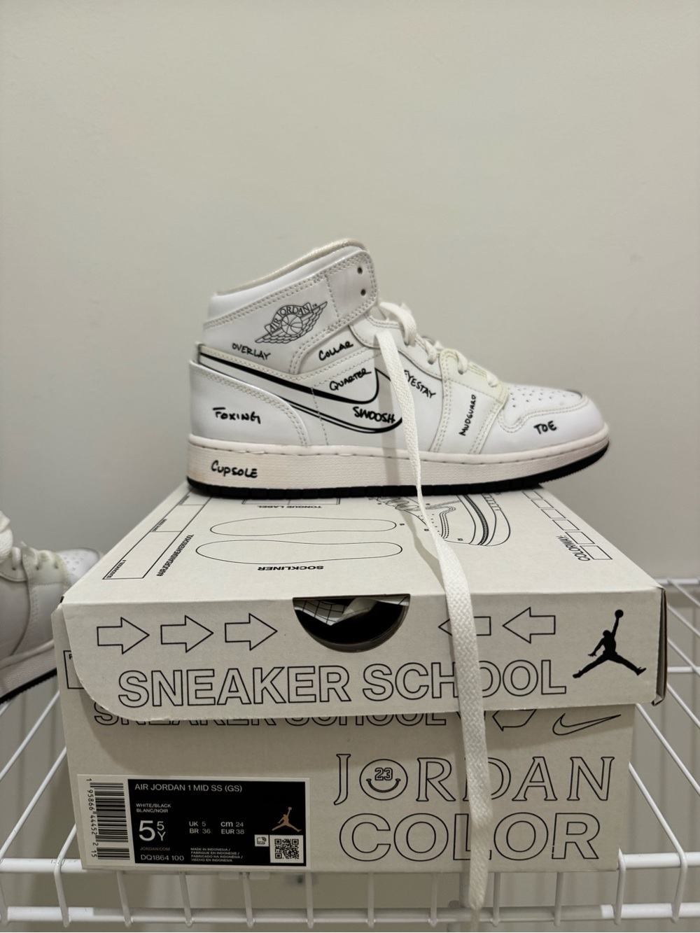 Jordan 1 Mid Schematic